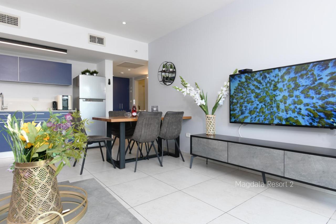 Yalarent Magdala Resort- Luxury Suites With Pool Or Jacuzzi With Sea View Migdal Exterior foto